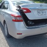 Accidente por alcance en la carretera Tuxpan–Tamiahua