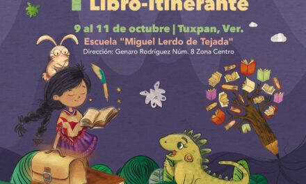 Tuxpan será sede de la Primera Feria Regional del Libro Itinerante