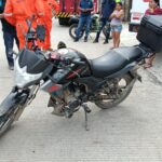 Motociclista lesionado tras accidente en la carretera Tuxpan–Cobos; el irresponsable se dio a la fuga