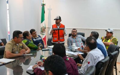 Se desplegó el Plan de Contingencia por Derrame en el río Tuxpan y se protegió con barreras el sistema de captación de CAEV.