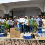 Realizan entrega del Programa de Apoyo para Mitigar los Efectos de la Sequía y el Cambio Climático, en Tuxpan