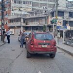 Choque mañanero en la Pavón