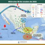 ¡Tome precauciones! Este miércoles y jueves se esperan lluvias torrenciales en Tuxpan