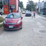 Choque en la Anáhuac deja solo daños materiales