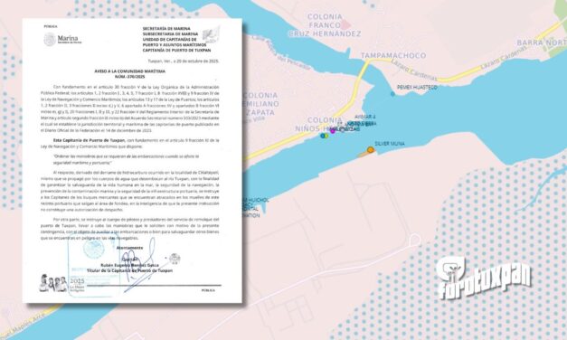 Sacan a todos los Buques al FONDEADERO por la emergencia