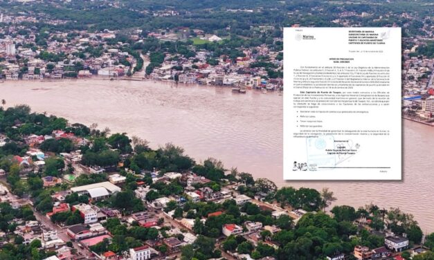 Puerto de Tuxpan en Estado de Emergencia Preventiva