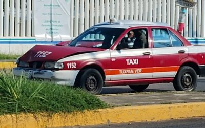 Aparatoso choque por alcance deja solo daños materiales en la Barra Norte