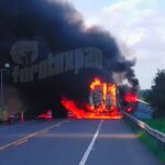 Fiscalía confirma dos cuerpos tras accidente múltiple en la carretera Tuxpan–Tampico