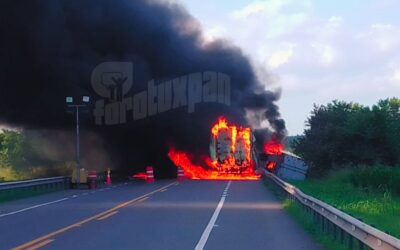 Carreterazo en la Tuxpan–Tampico deja un herido de gravedad y otro con crisis nerviosa