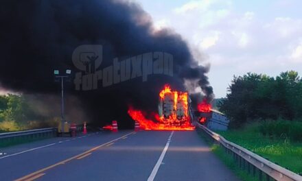 Carreterazo en la Tuxpan–Tampico deja un herido de gravedad y otro con crisis nerviosa