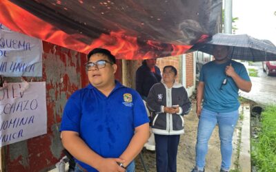 Protesta en Supervisión Escolar 006: cambio de Banco afecta a 80 maestros de Tuxpan y la región