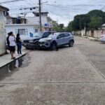 Choque en Santiago de la Peña: no se reportan personas lesionadas