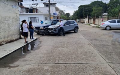 Choque en Santiago de la Peña: no se reportan personas lesionadas