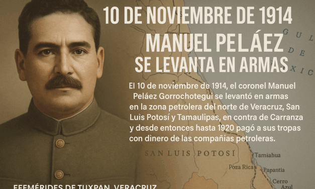 Manuel Peláez se levanta en armas