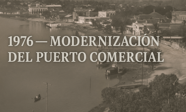 1976 — Modernización del puerto comercial
