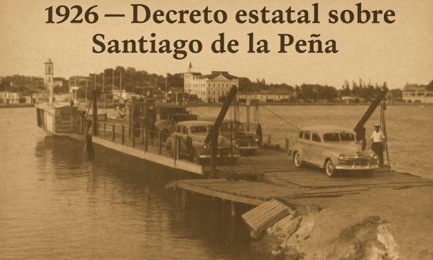 9 de noviembre de 1926: Santiago de la Peña se integra oficialmente a la ciudad de Tuxpan