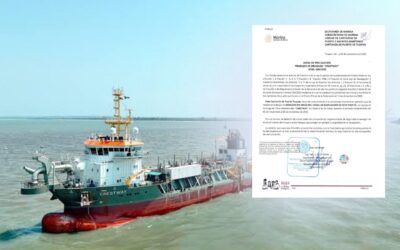 Crestway dragará el canal de navegación del Río Tuxpan durante un mes