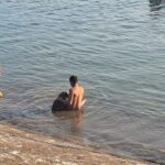 Queria atravesar el Río Tuxpan y casi se ahoga