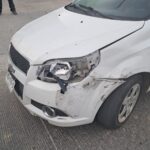 Choque mañanero en el libramiento Adolfo López Mateos deja lesionados leves