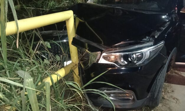 Accidente en el Libramiento López Mateos deja solo daños materiales