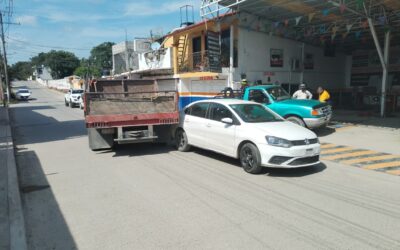 Chocan en la Rosa María