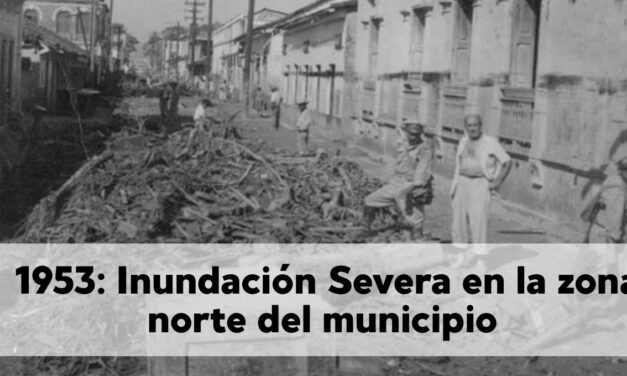 1953: Inundación severa en la zona norte del municipio de Tuxpan