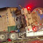 Tráiler y pipa se estrellan en la México–Tuxpan; muere chofer y cierran la vía