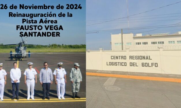 26 de noviembre de 2024 – Reinauguración de la pista aérea de Tuxpan