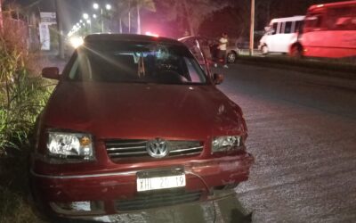 El mañanero del sábado: Choque por alcance en La Calzada deja un lesionado leve