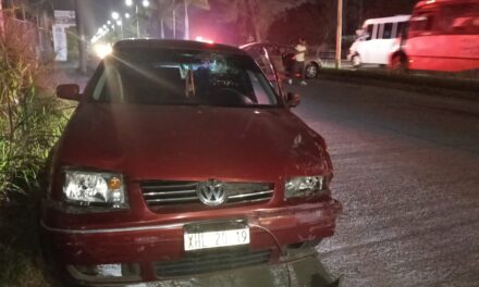 El mañanero del sábado: Choque por alcance en La Calzada deja un lesionado leve