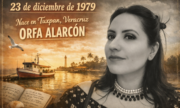 23 de diciembre de 1979: Nace en Tuxpan una voz que escribe desde el litoral