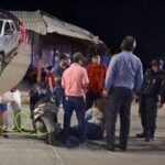 Motociclista resulta lesionada tras colisión con camioneta en el libramiento López Mateos