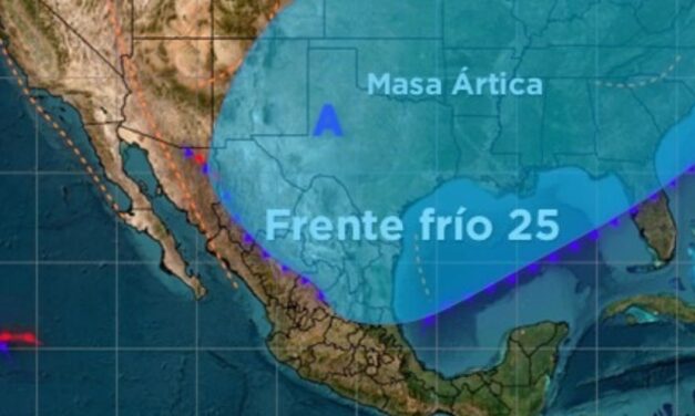 Tuxpan en Alerta Gris en fase de Acción por el arribo del Frío 25 la tarde de este lunes 29 de diciembre