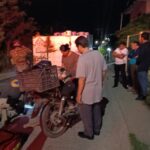 Motociclista resulta lesionado tras chocar por alcance en la colonia Los Pinos