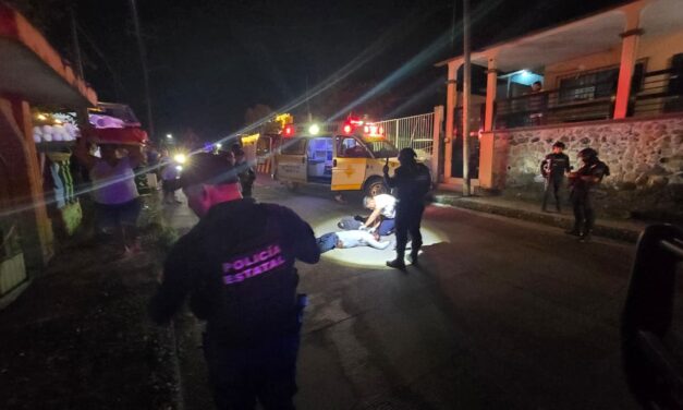 Lo atropellan en la Vicente Guerrero: Esta al borde de la muerte