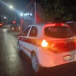 Taxi se pasa el alto y provoca choque en la avenida Cuauhtémoc, en Tuxpan