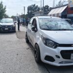 Choque entre Beat y Sonic en Santiago de la Peña deja daños materiales