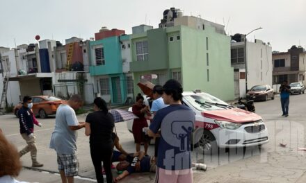 Taxista provoca accidente y deja a motociclista lesionado en Cabo Rojo