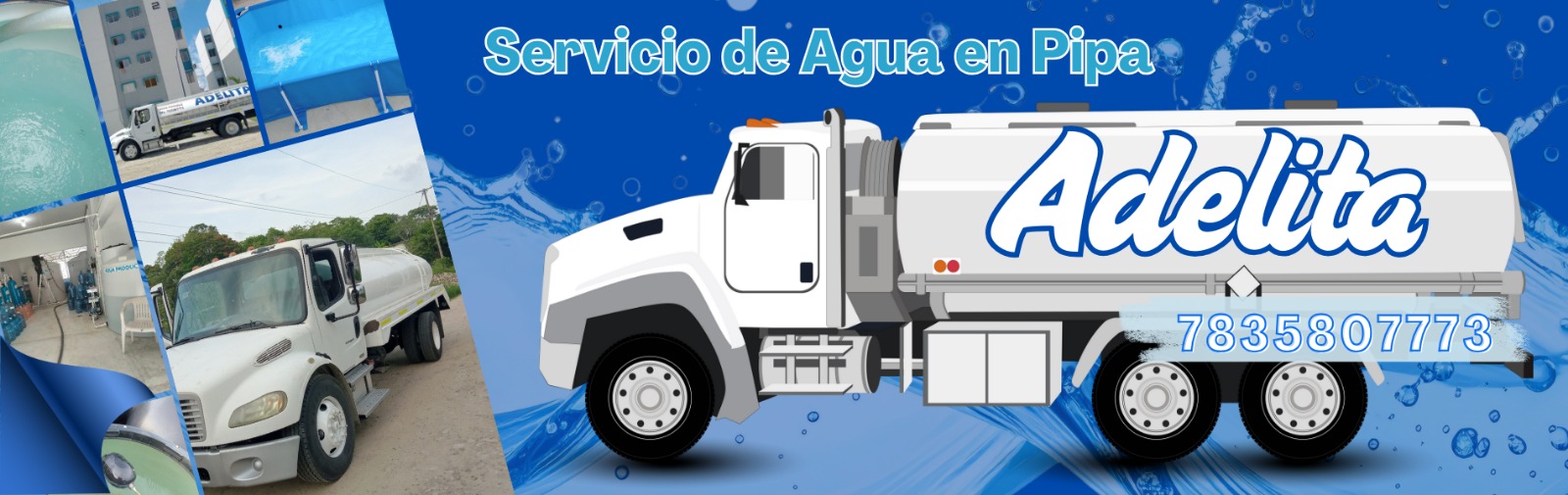 Agua en Pipa Adelita