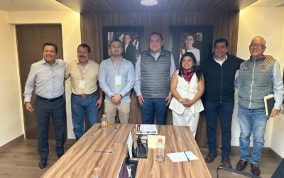 Daniel Cortina sostiene agenda de trabajo en la capital del Estado para fortalecer el desarrollo de Tuxpan