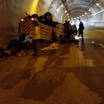 Trágica volcadura en el túnel Las Pilas deja un muerto y siete heridos