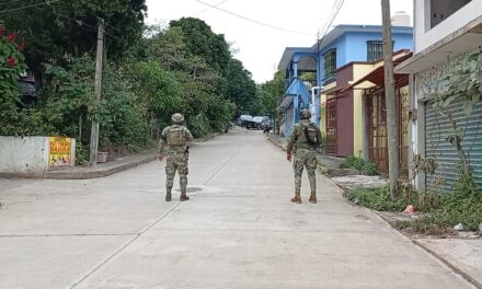 Amplio operativo de seguridad en la colonia Murillo Vidal tras posible liberación de víctima en Tuxpan