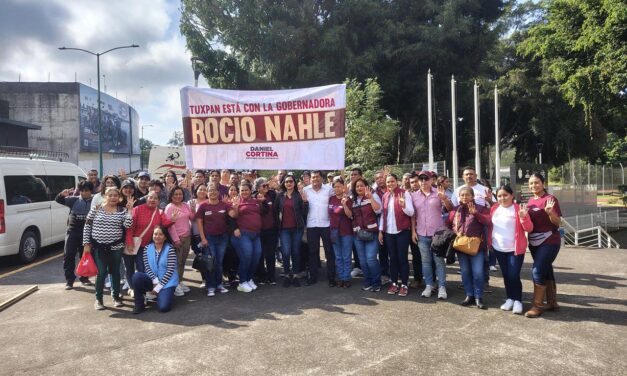 Daniel Cortina acompaña el Primer Informe de Gobierno de la gobernadora Rocío Nahle