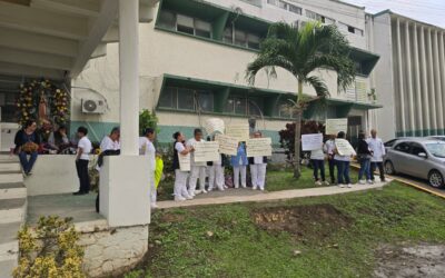 Gobierno de Veracruz garantiza retiro en efectivo del bono; manifestación en Hospital IMSS-Bienestar de Tuxpan quedaría sin efecto