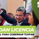 El Congreso del Estado concede licencia a Daniel Cortina para asumir la alcaldía de Tuxpan