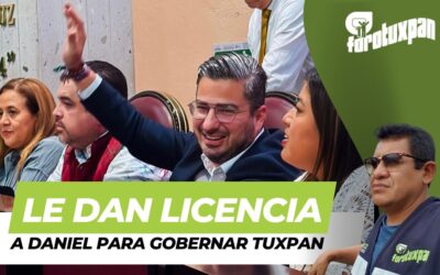 El Congreso del Estado concede licencia a Daniel Cortina para asumir la alcaldía de Tuxpan