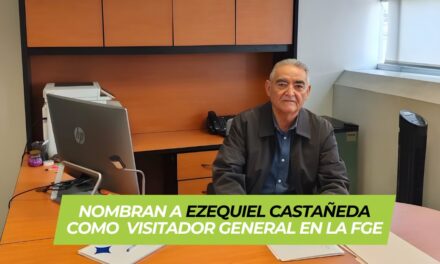 Nombran a Ezequiel Castañeda Nevárez como VISITADOR GENERAL en la Fiscalía General del Estado de Veracruz
