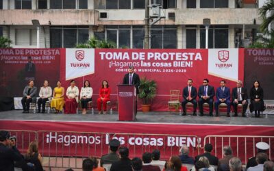 Daniel Cortina: el discurso que marcó el primer minuto del nuevo Tuxpan