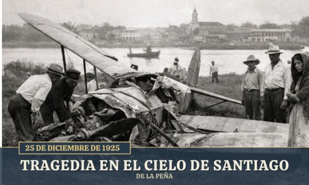 25 de diciembre de 1925 — Tragedia en el cielo de Santiago de la Peña