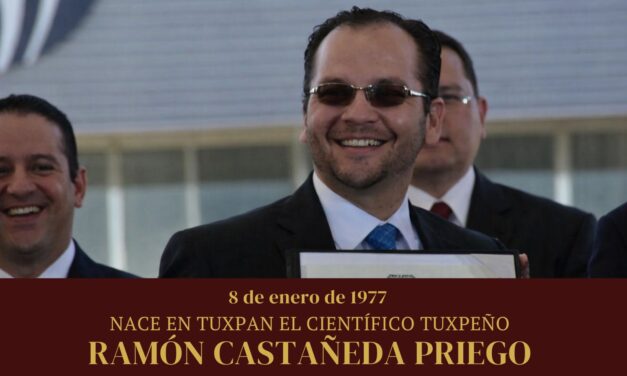8 de enero de 1977 — Nace Ramón Castañeda Priego, destacado científico mexicano
